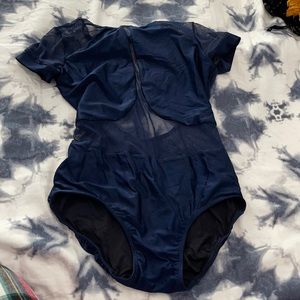 **SOLD ON MERCARI** PATRICK J Blue Leotard